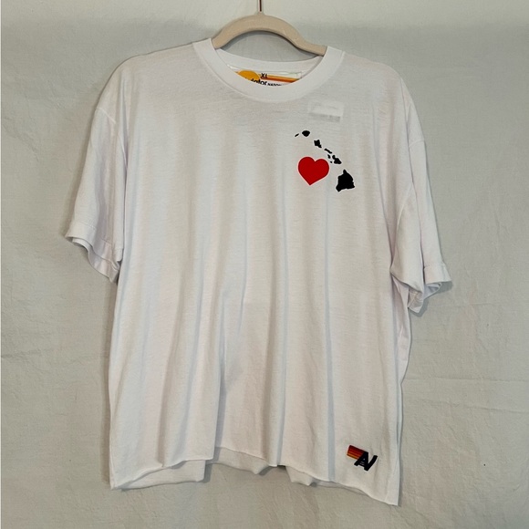 Rare Aviator Nation Hawaii Relief Boyfriend Tee - Picture 5 of 6